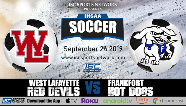 2019 BS West Lafayette at Frankfort 9/24