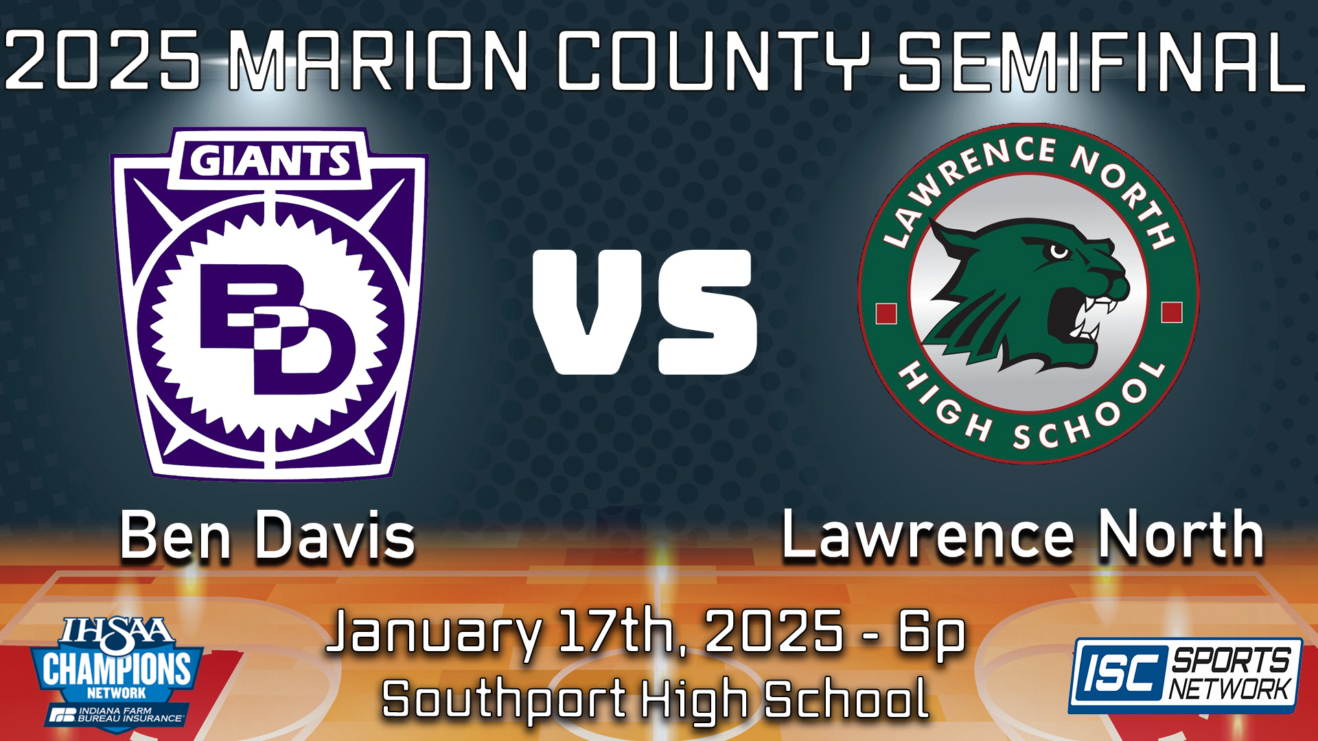 2025 BBB Ben Davis at Lawrence North - 01/17