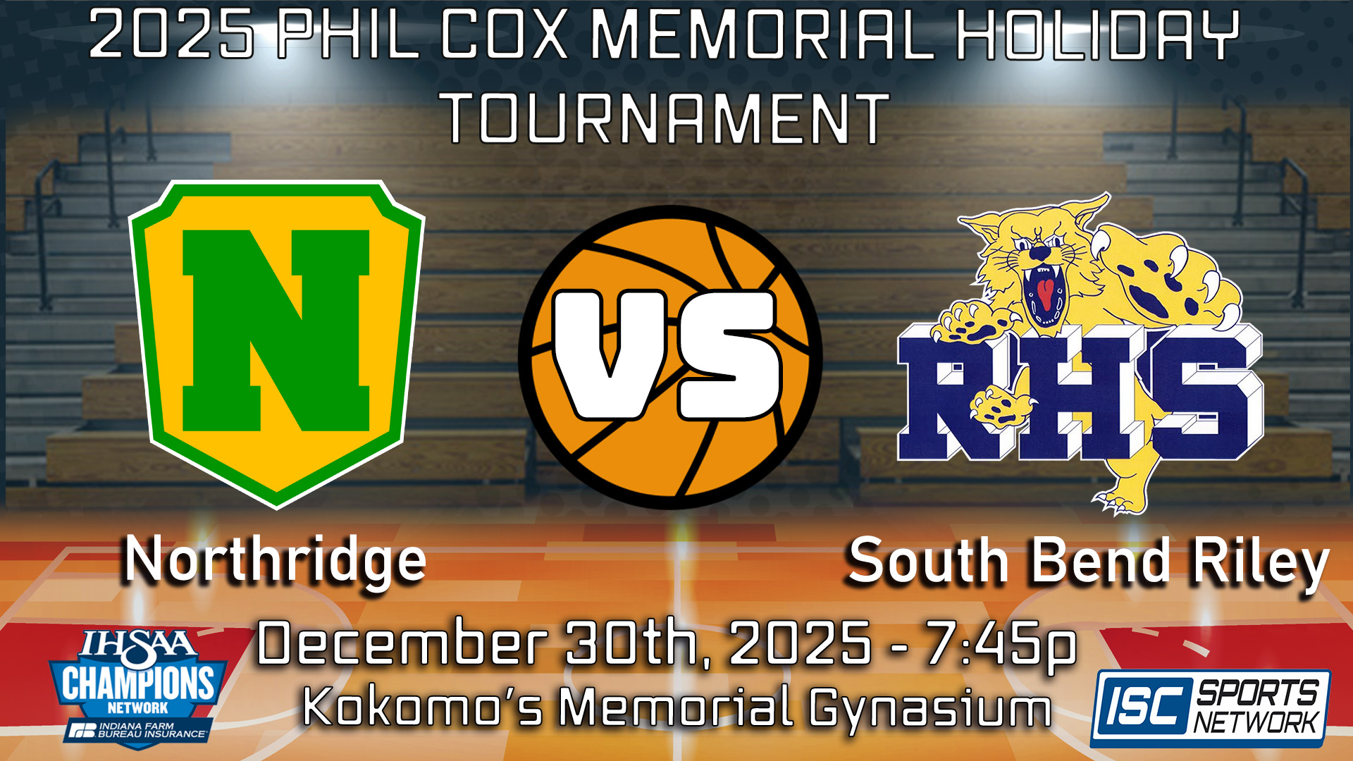 2025 BBB Phil Cox Memorial Holiday Tournament Northridge vs. South Bend Riley