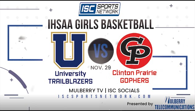 2022 GBB University at Clinton Prairi...