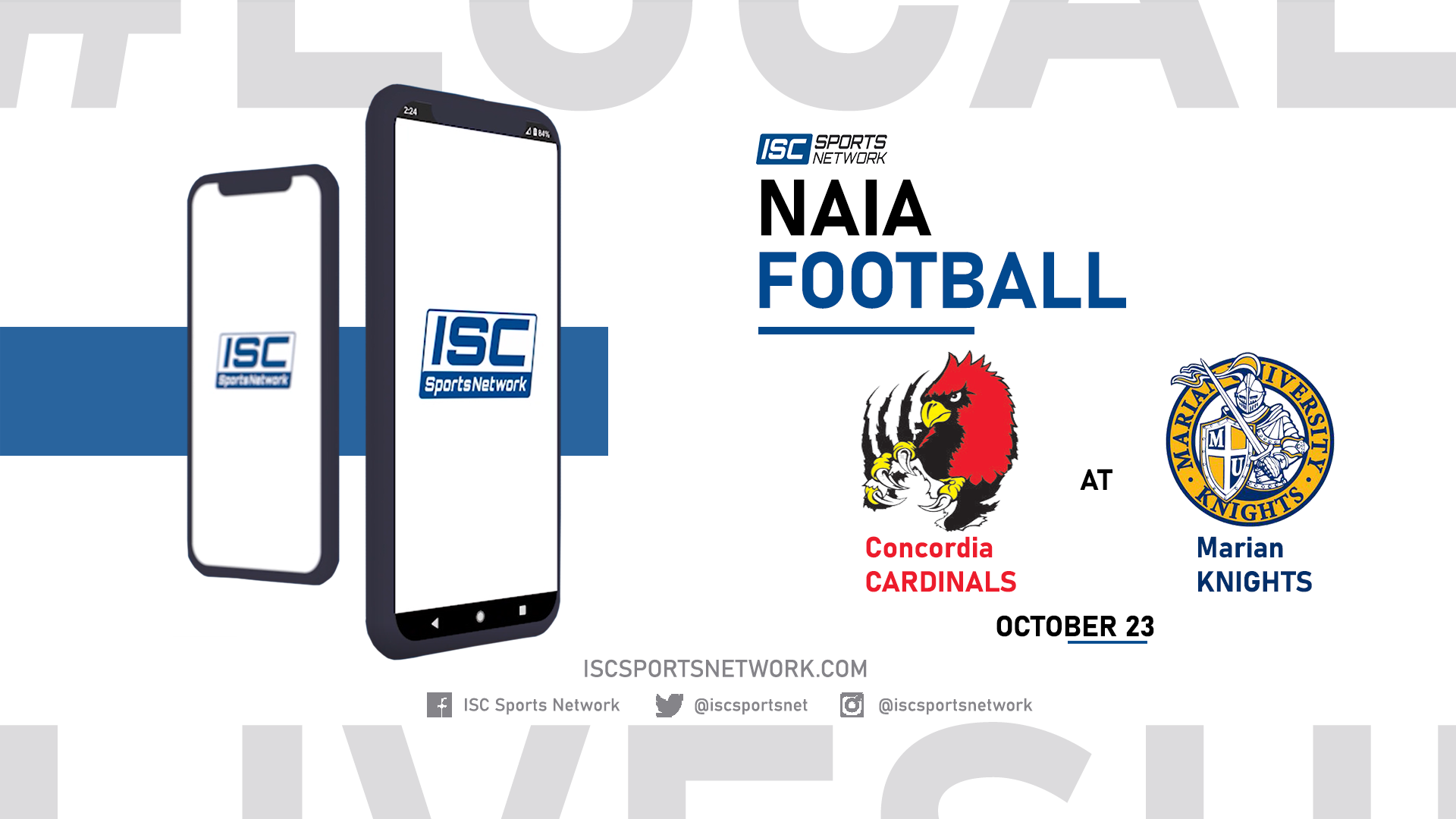 2021 CFB Concordia at Marian 10/23