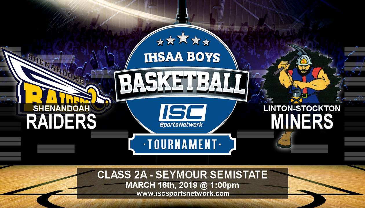2019 IHSAA BBB Shenandoah vs Linton Stockton