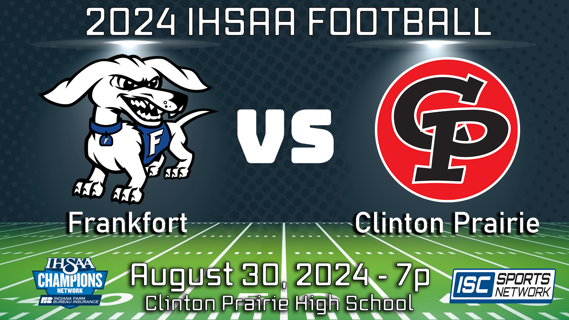 2024 FB Frankfort at Clinton Prairie - 8/30