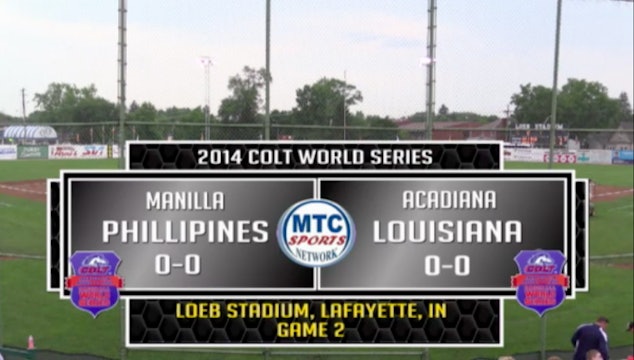 2014 CWS BSB Philippines vs Louisiana (end), Champions Game, Opening Ceremonies