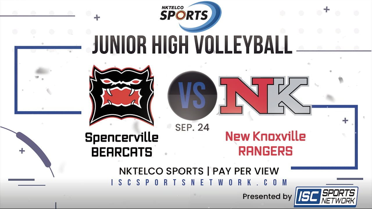 2022 JRH GVB Spencerville at New Knoxville 9/24