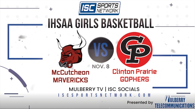 2022 GBB McCutcheon at Clinton Prairie 11/8