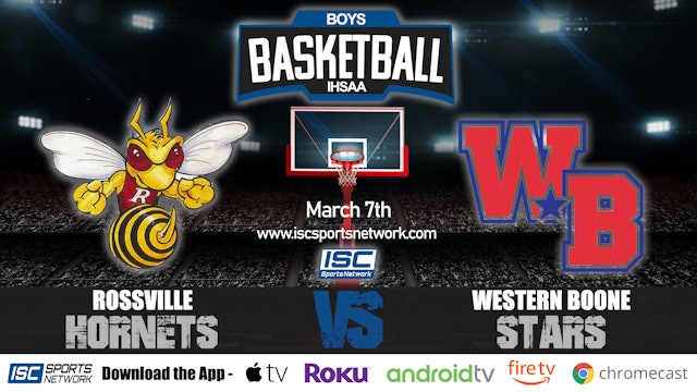 2020 IHSAA BBB Rossville vs Western Boone