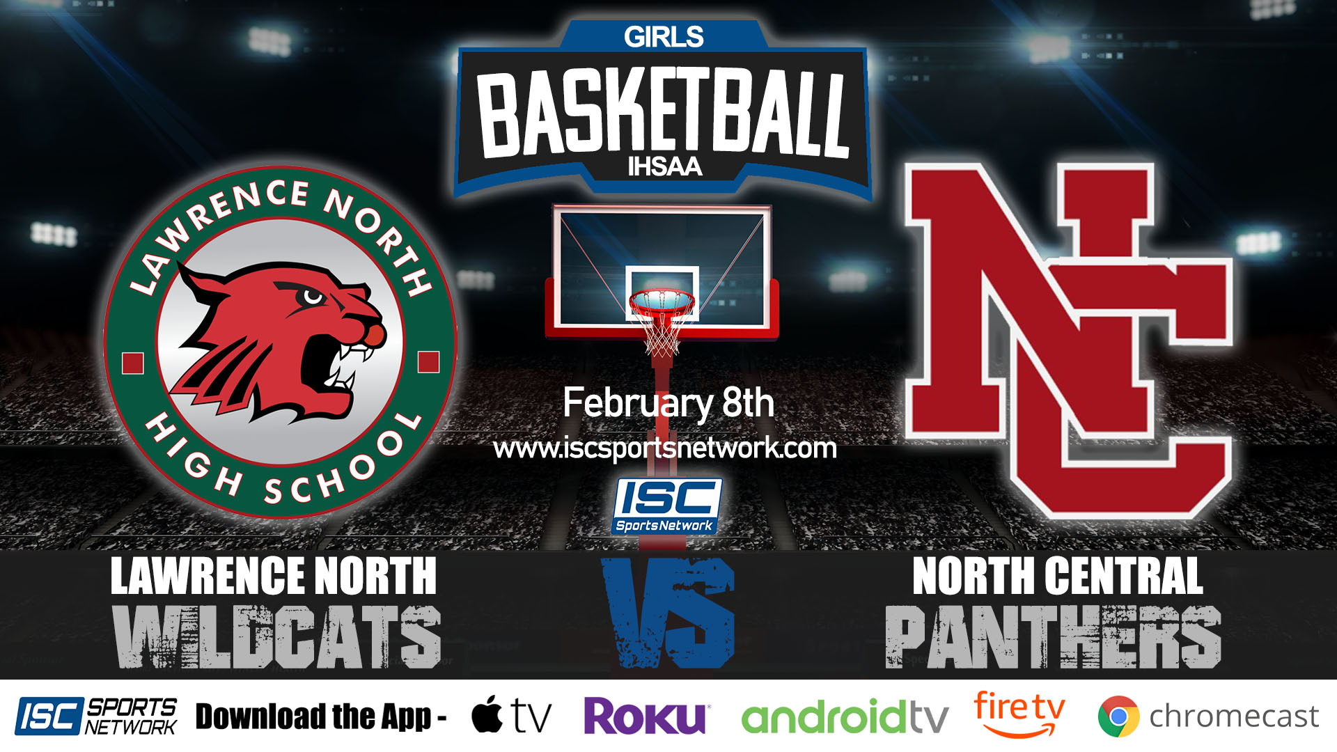 2020 IHSAA GBB Lawrence North vs North Central
