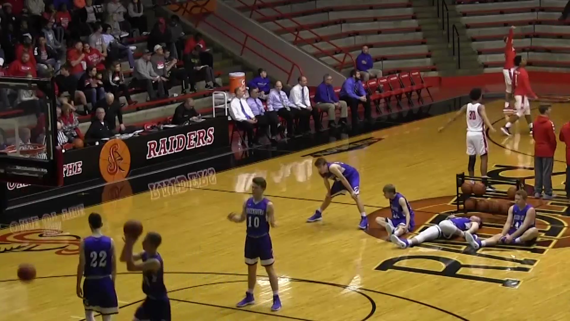 2018 IHSAA BBB Greensburg vs Evansville Bosse