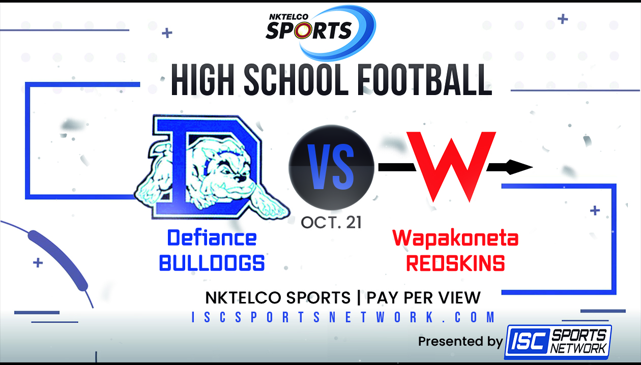 2022 FB Defiance at Wapakoneta 10/21