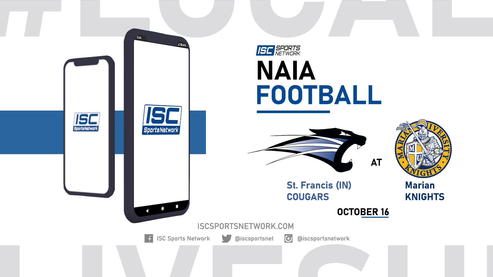 2021 CFB St. Francis (IN) at Marian 10/16