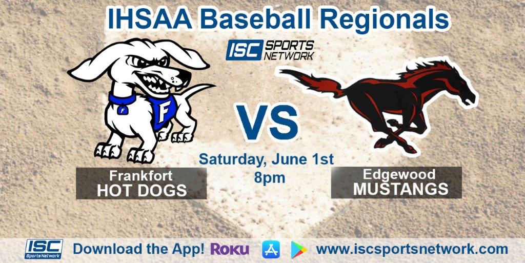 2019 IHSAA BSB Frankfort vs Edgewood 6/3