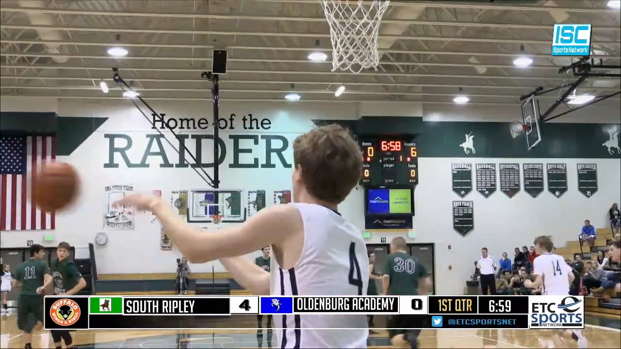 2014 BBB SRT South Ripley vs Oldenburg Academy
