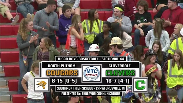 2016 IHSAA BBB North Putnam vs Cloverdale