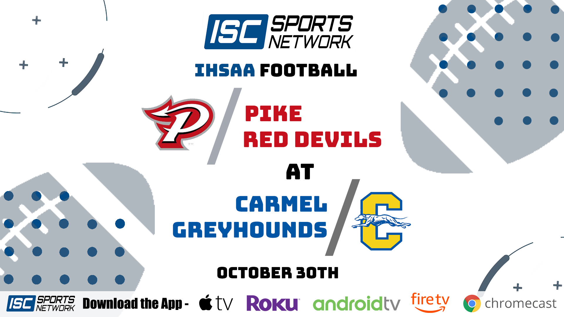 2020 IHSAA FB Pike at Carmel