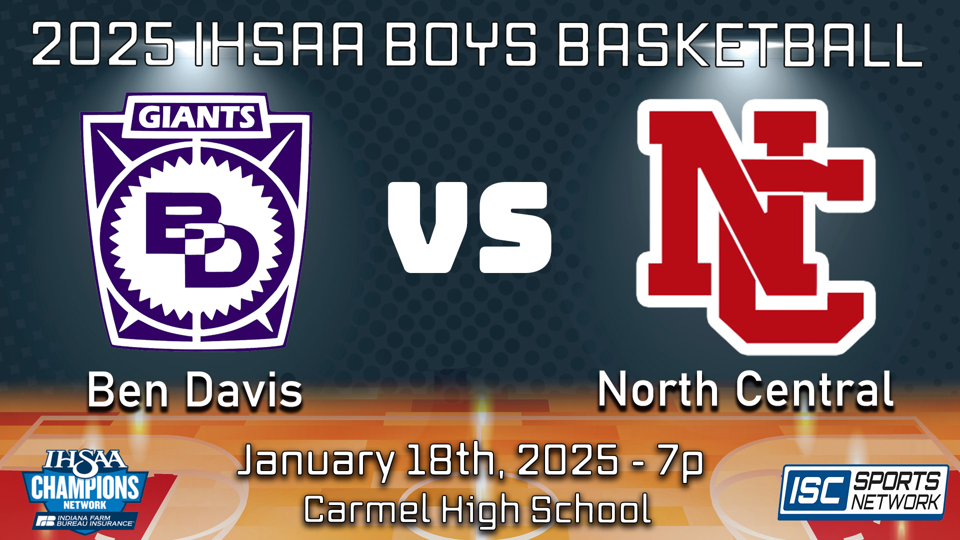 2025 BBB Ben Davis at North Central - 01/18