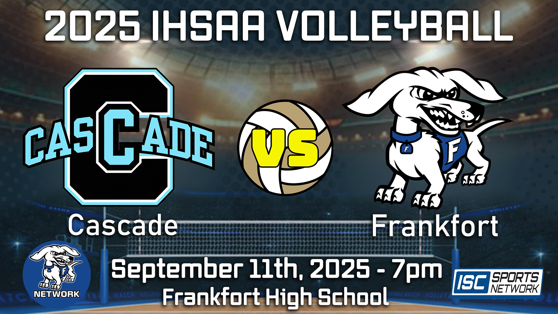 2025 GVB Cascade at Frankfort - 09/11