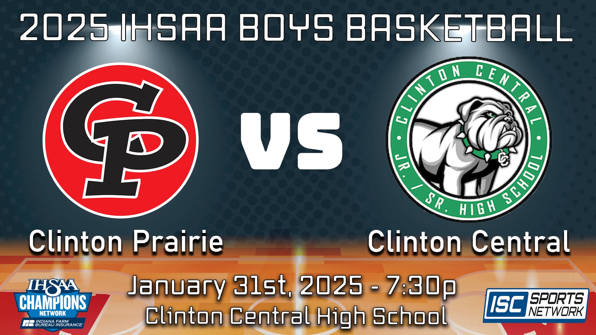 2025 BBB Clinton Prairie at Clinton Central - 01/31
