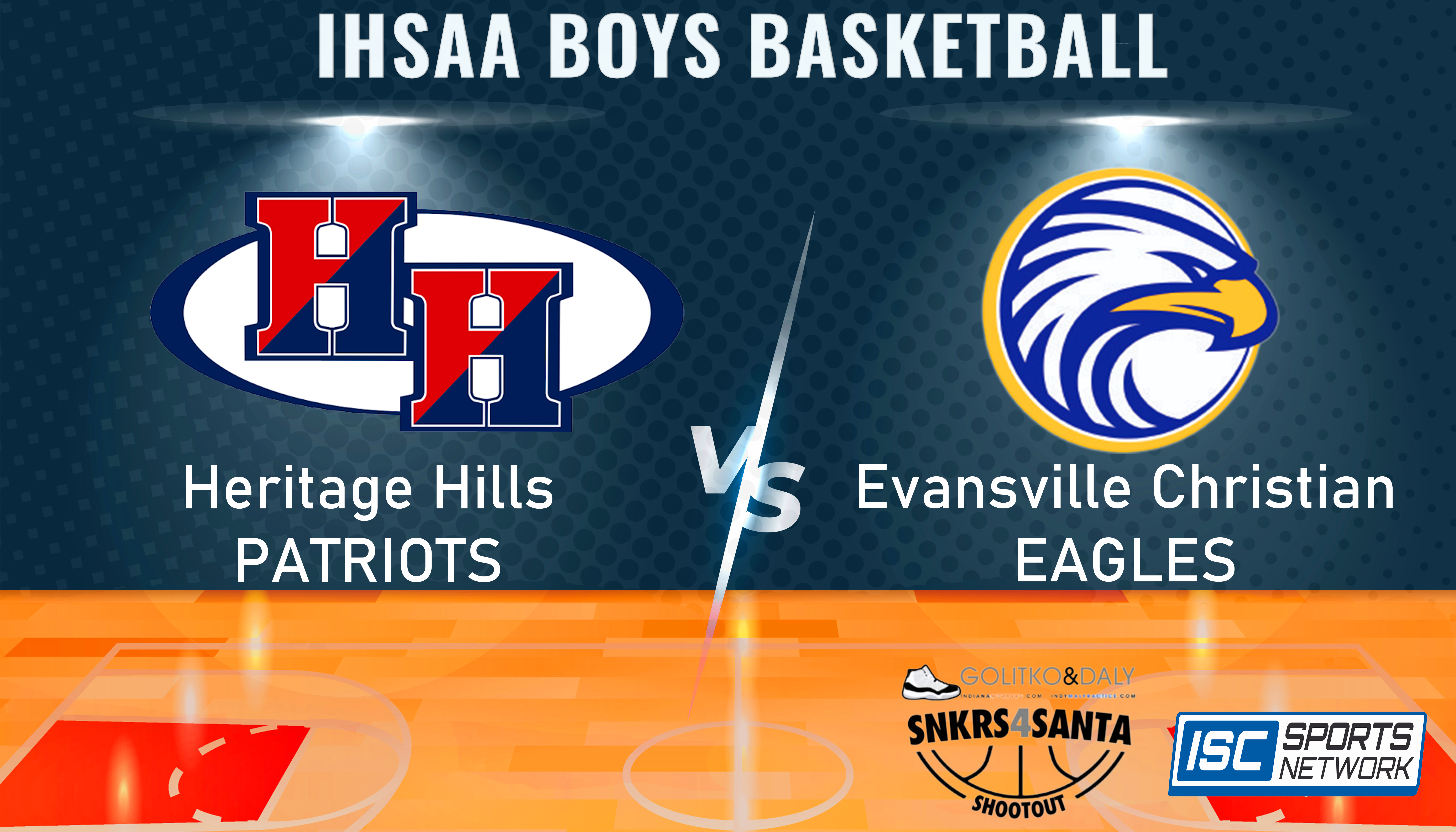 2023 SFS BBB Heritage Hills vs Evansville Christian 12/2