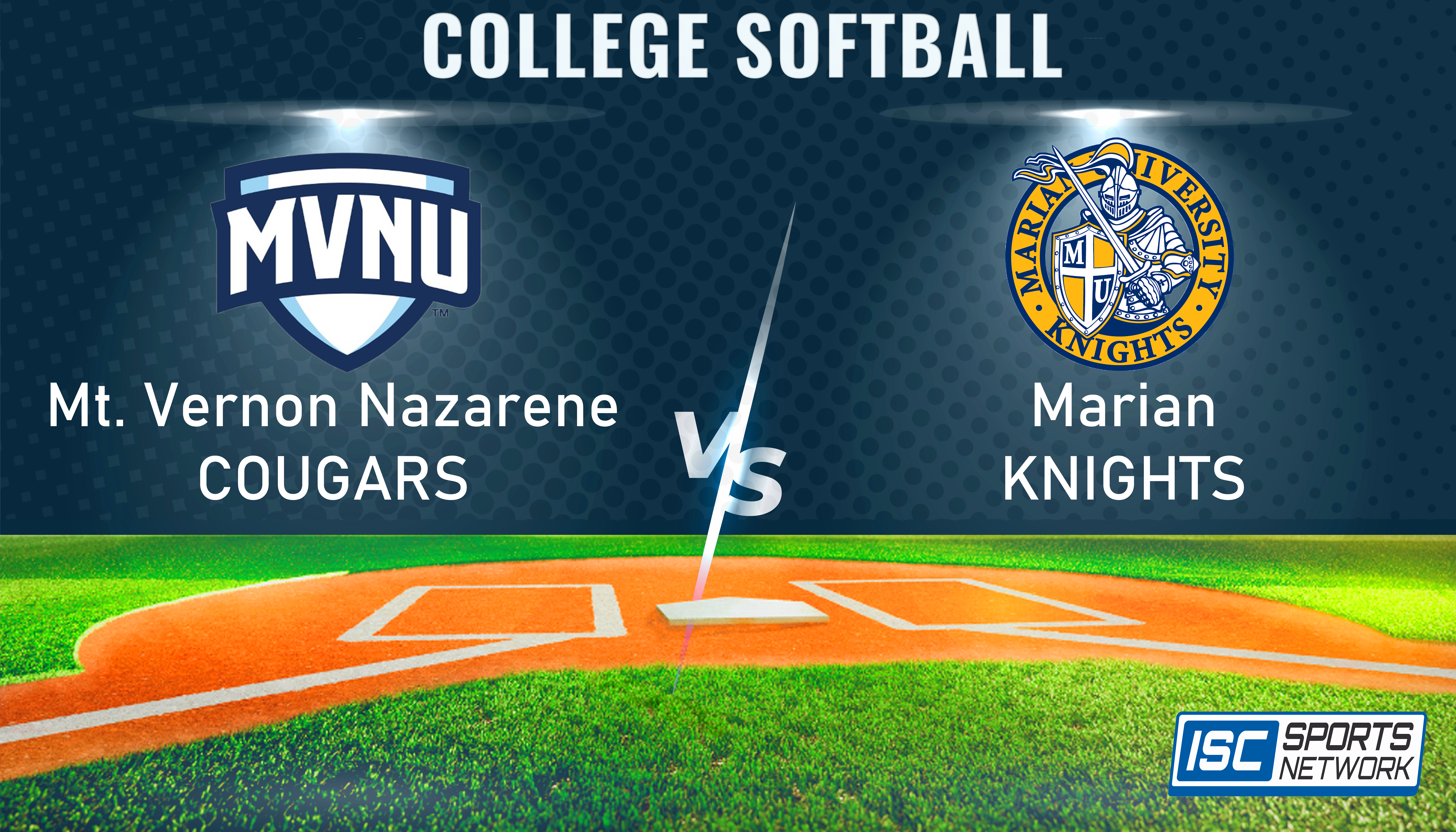 2024 SB Mount Vernon Nazarene at Marian - Game 1 3/30