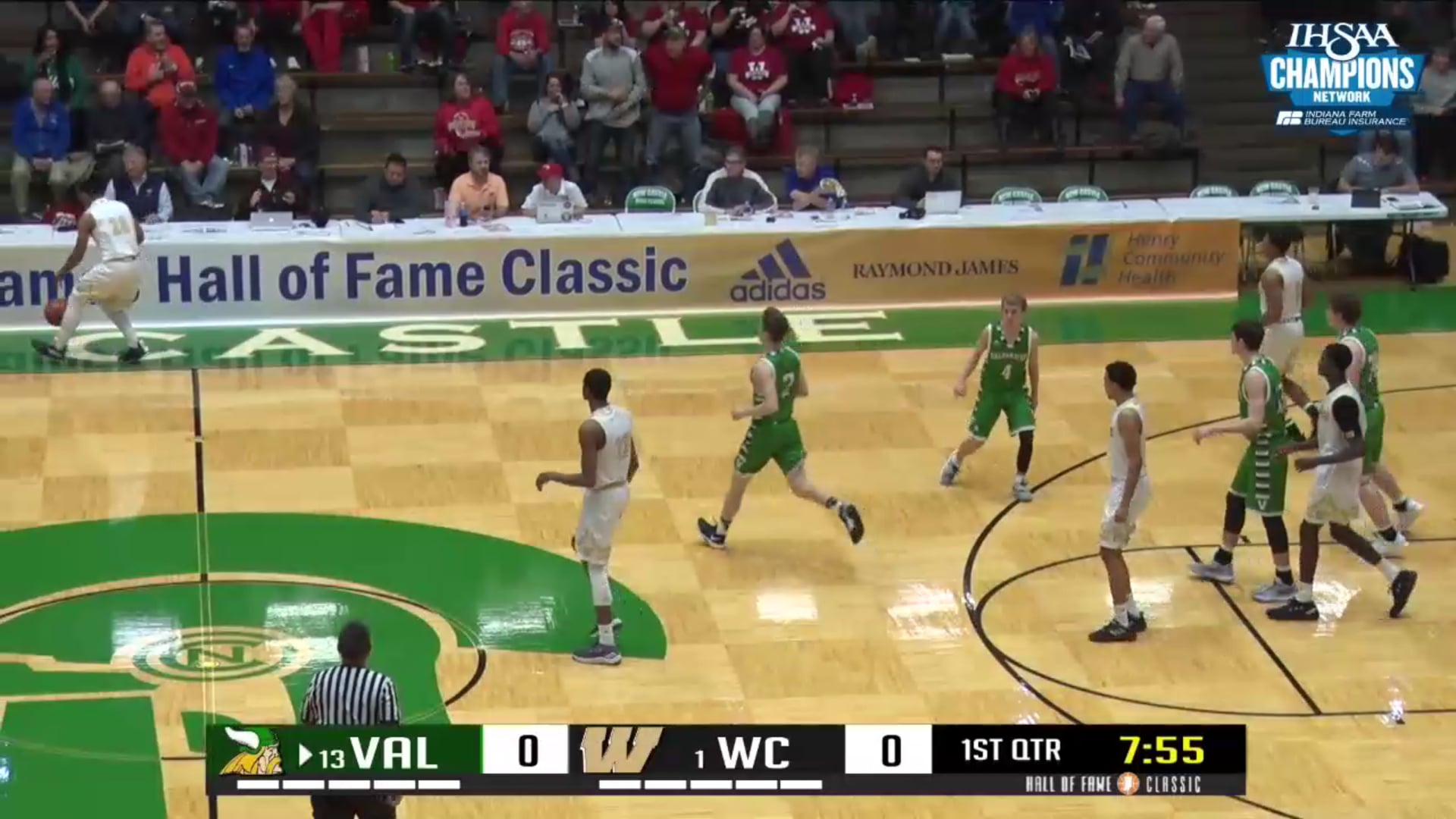 2018 HOF BBB Valparaiso vs Warren Central Newman block
