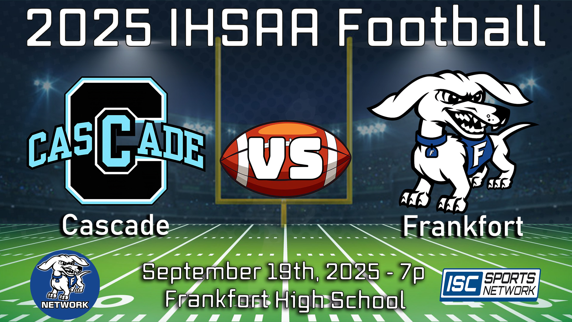 2025 FB Cascade at Frankfort - 09/19