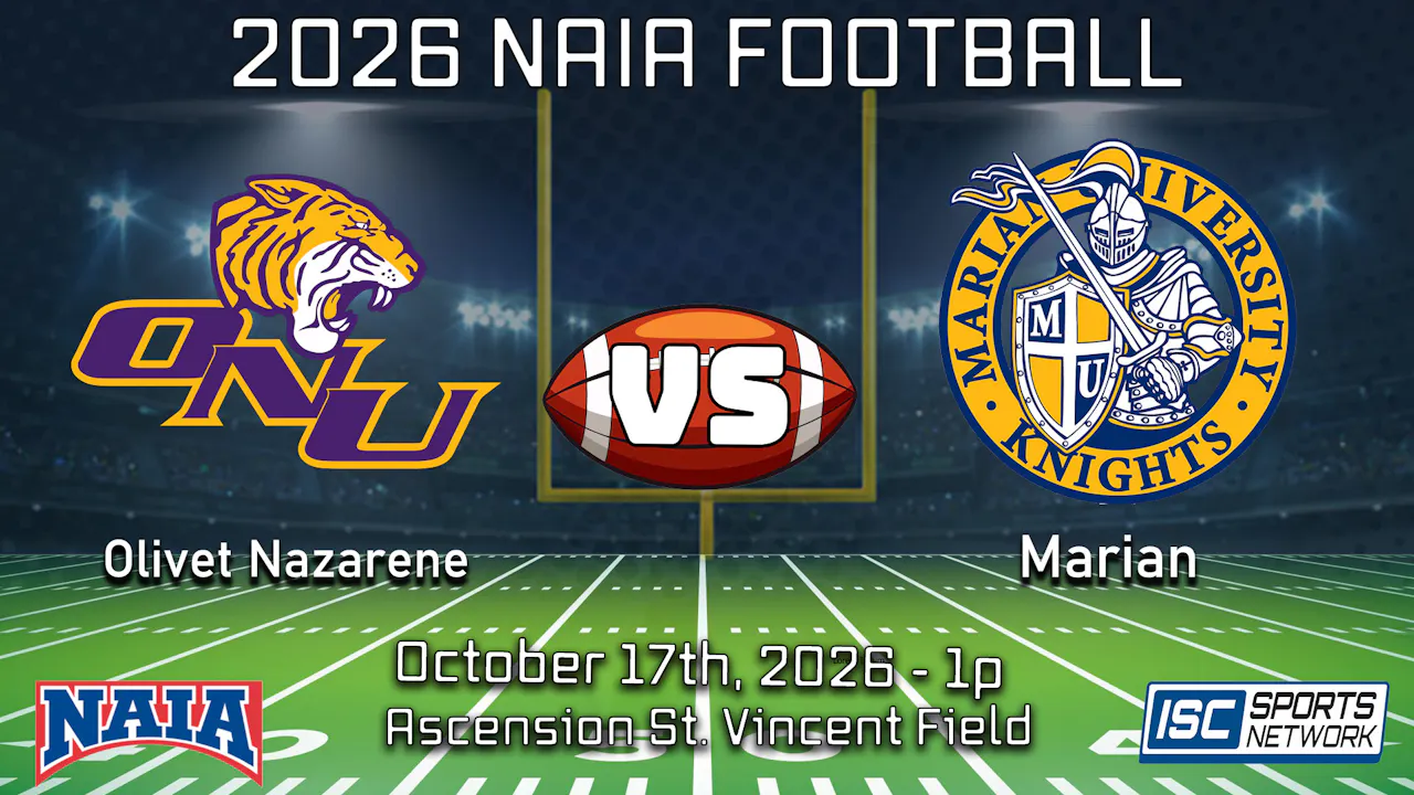 2026 CFB Olivet Nazarene at Marian
