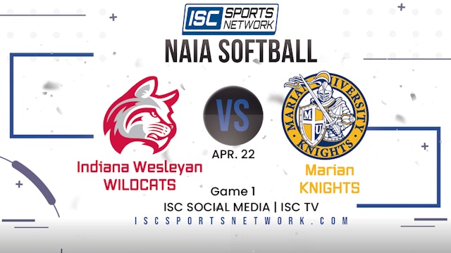 2023 SB Indiana Wesleyan at Marian - Game 1 4/22