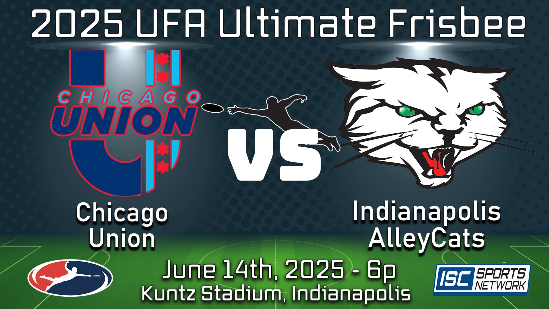 2025 UFA Chicago Union at Indianapolis AlleyCats - 06/14