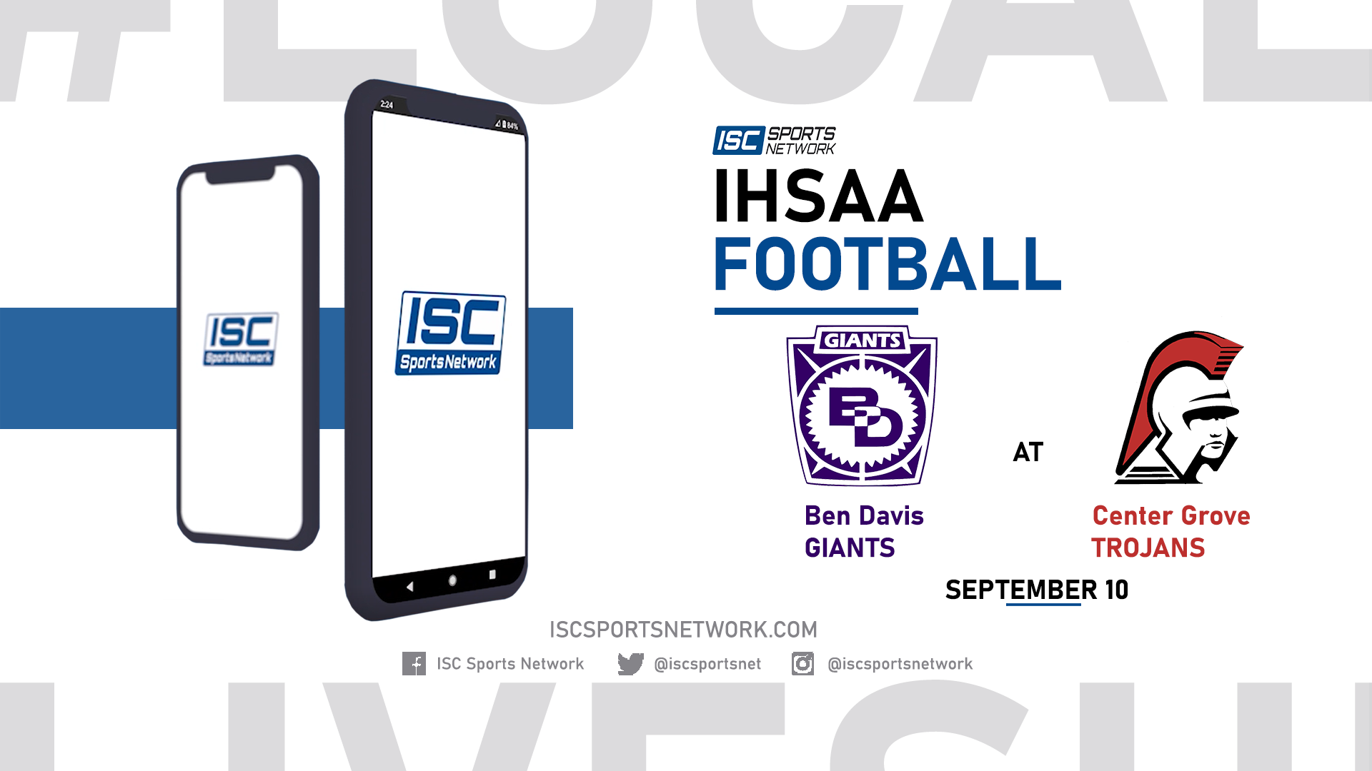 2021 FB Ben Davis at Center Grove 9/10