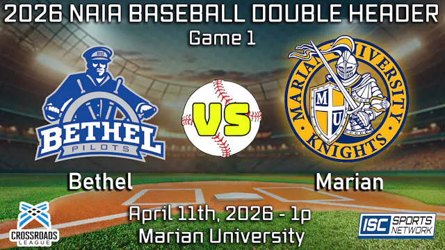 2026 BSB Bethel at Marian - Game 1 - ...