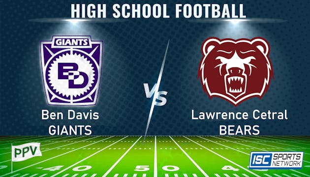 2023 FB Ben Davis at Lawrence Central...