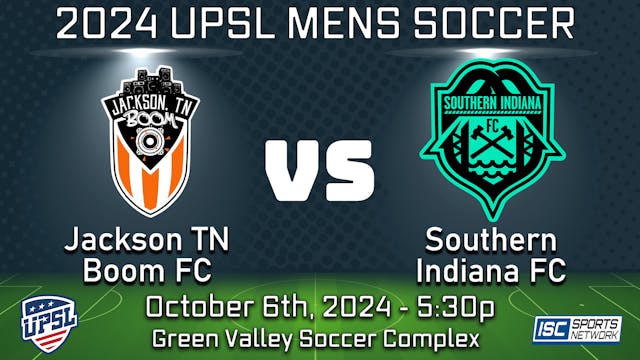 2024 UPSL Jackson TN Boom at Southern...