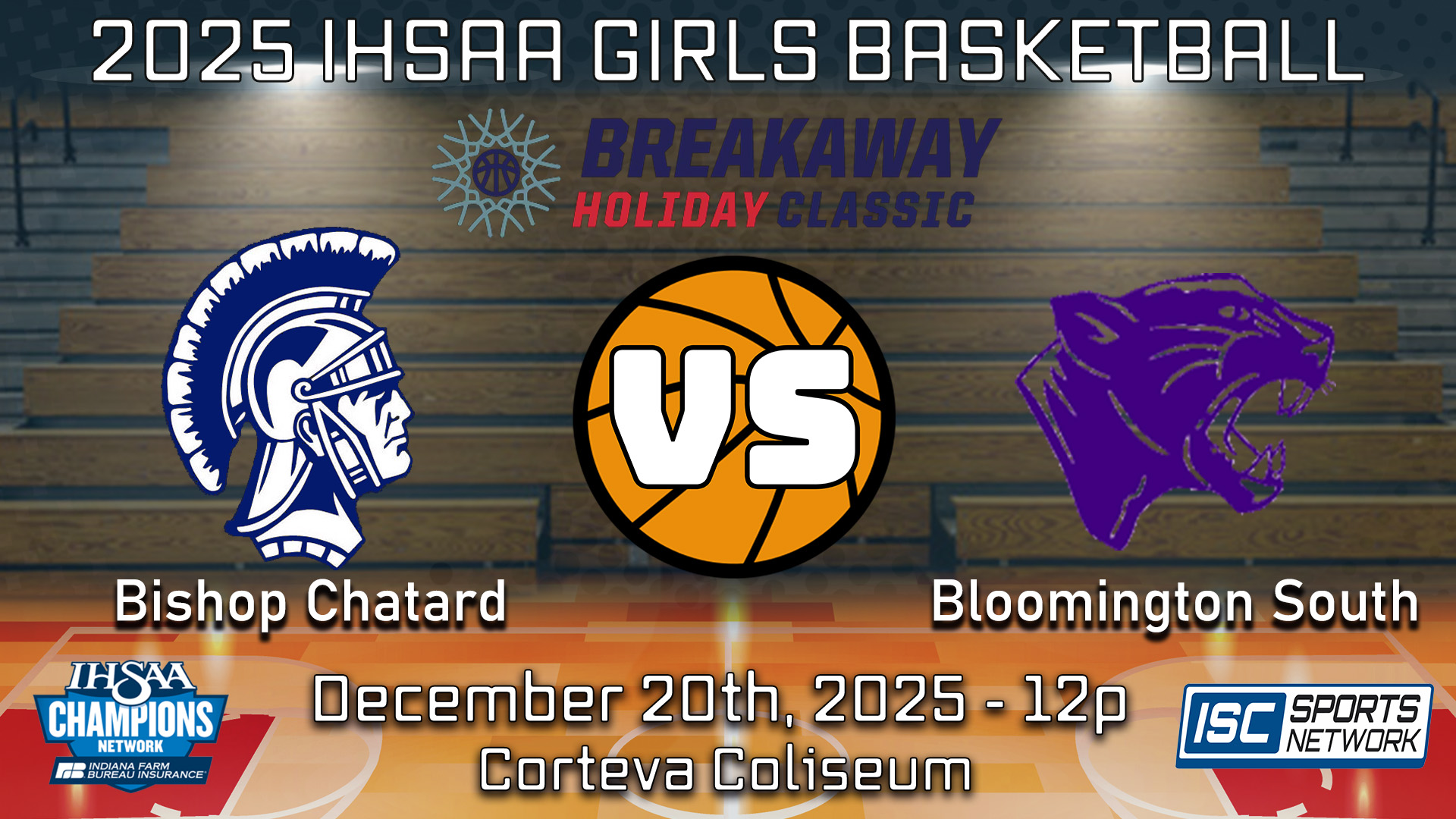 2025 BHC GBB Bishop Chatard vs. Bloomington South - 12/20