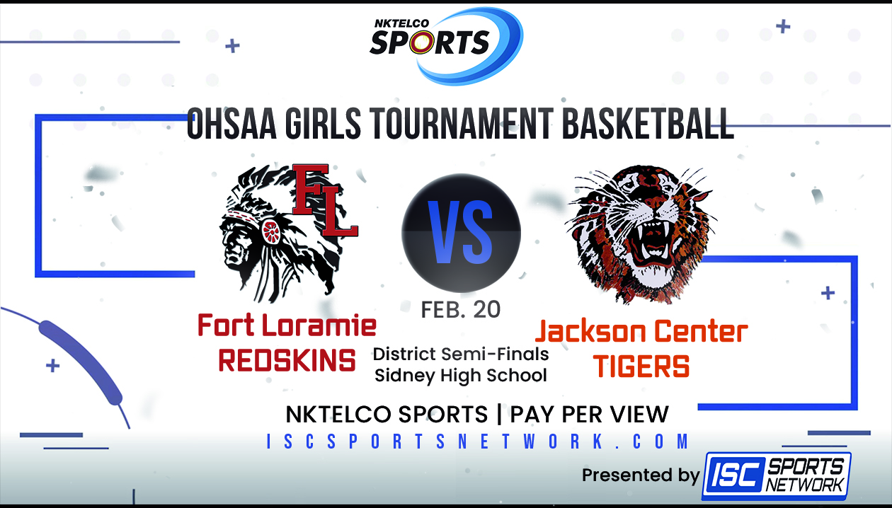 2023 OHSAA GBB Fort Loramie vs Jackson Center 2/20