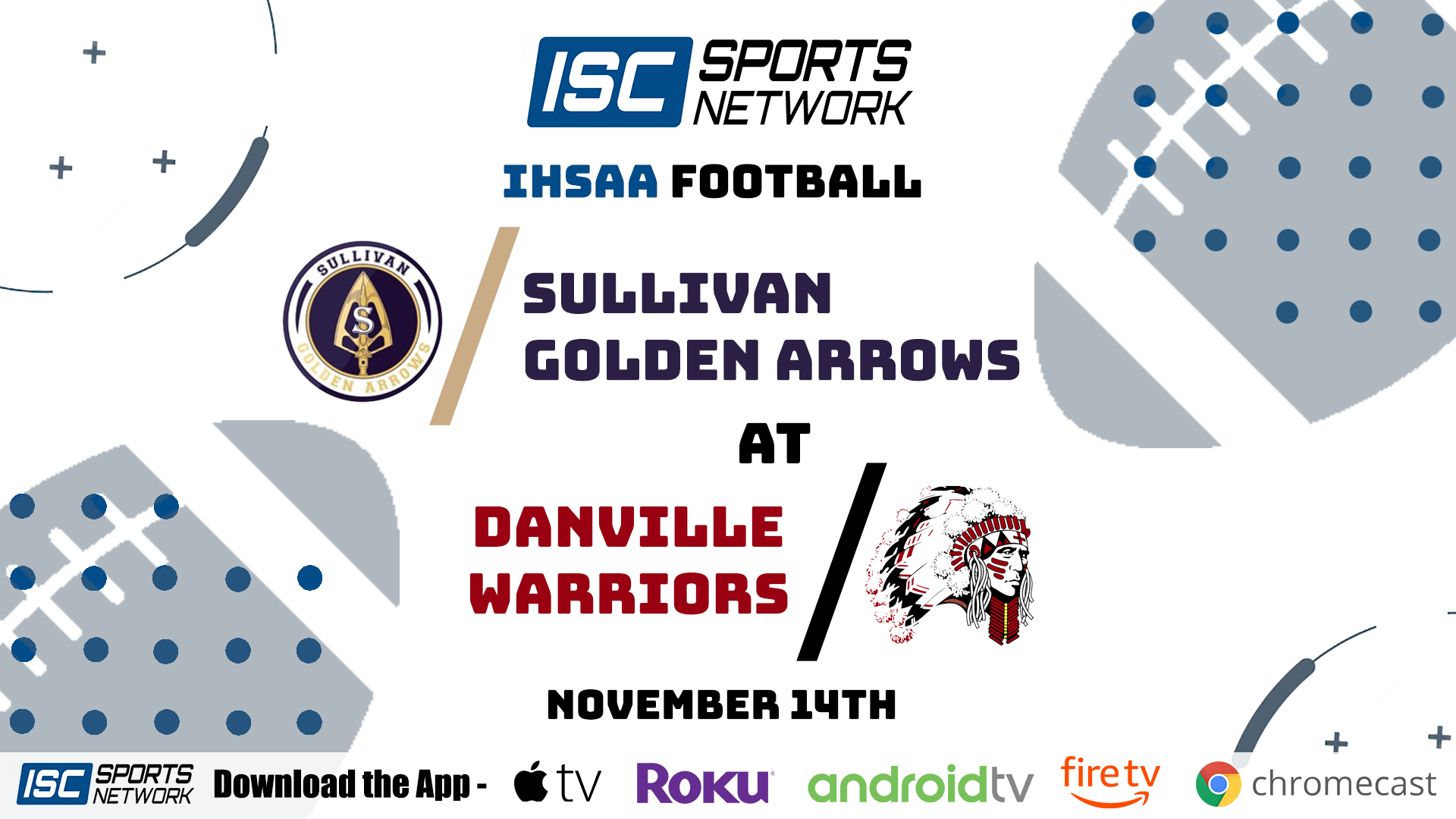 2020 IHSAA FB Sullivan at Danville