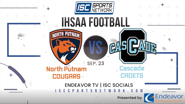 2022 FB North Putnam at Cascade 9/23