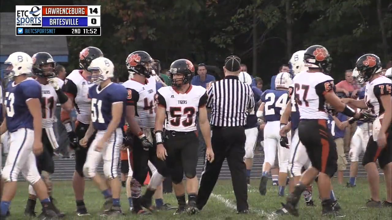 2016 FB Lawrenceburg at Batesville