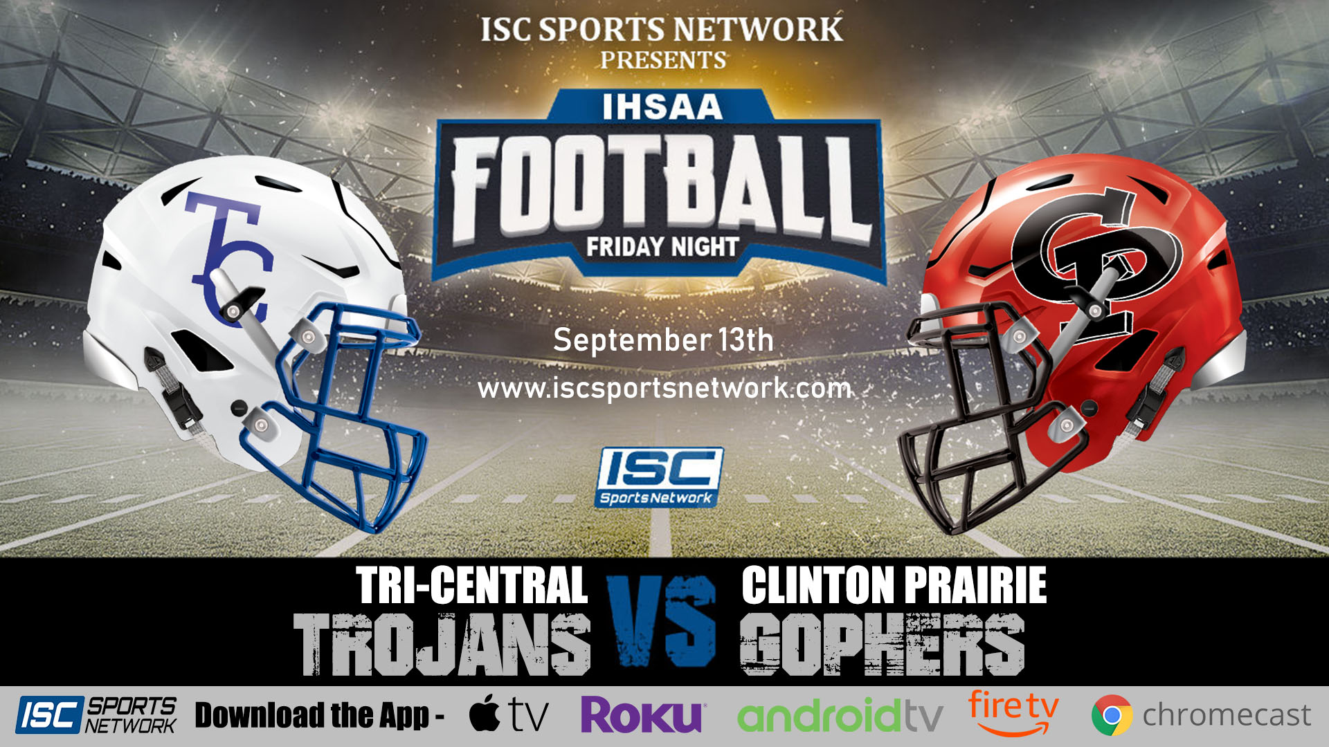 2019 FB Tri-Central at Clinton Prairie