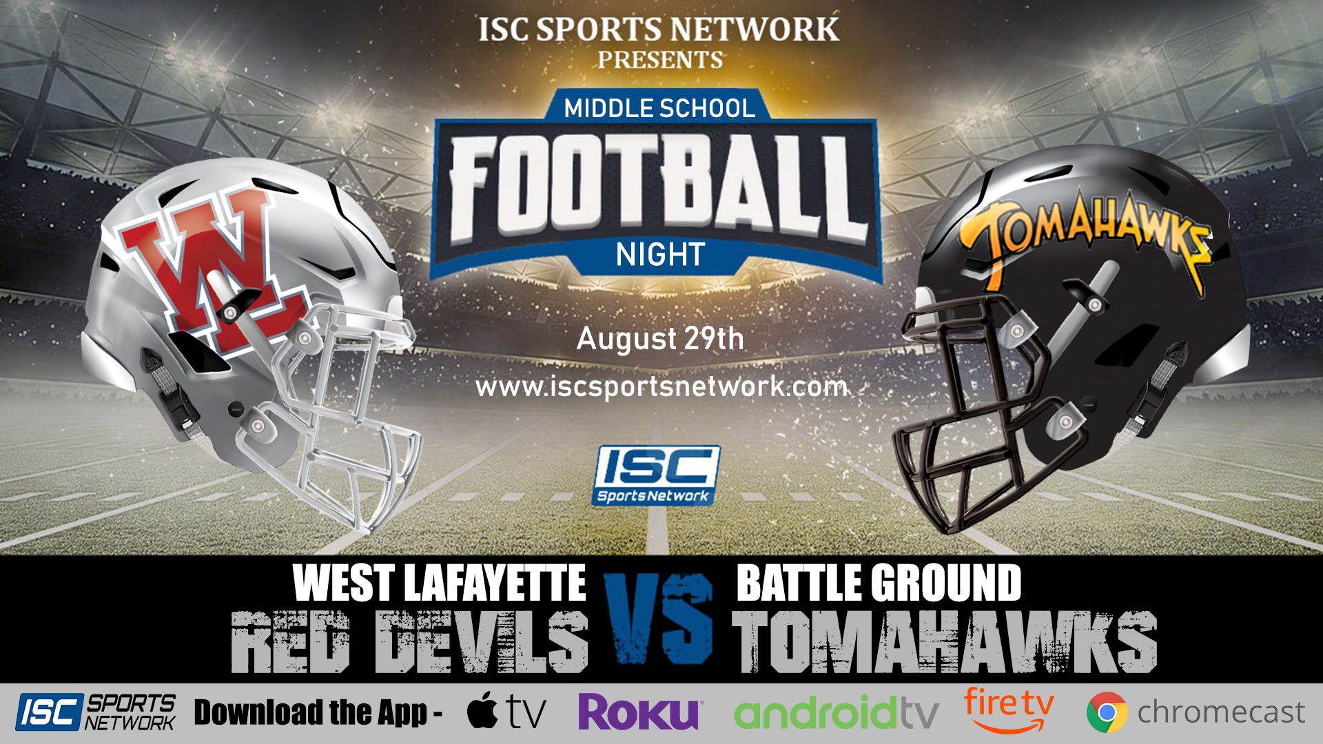 2019 FB West Lafayette at Battle Ground