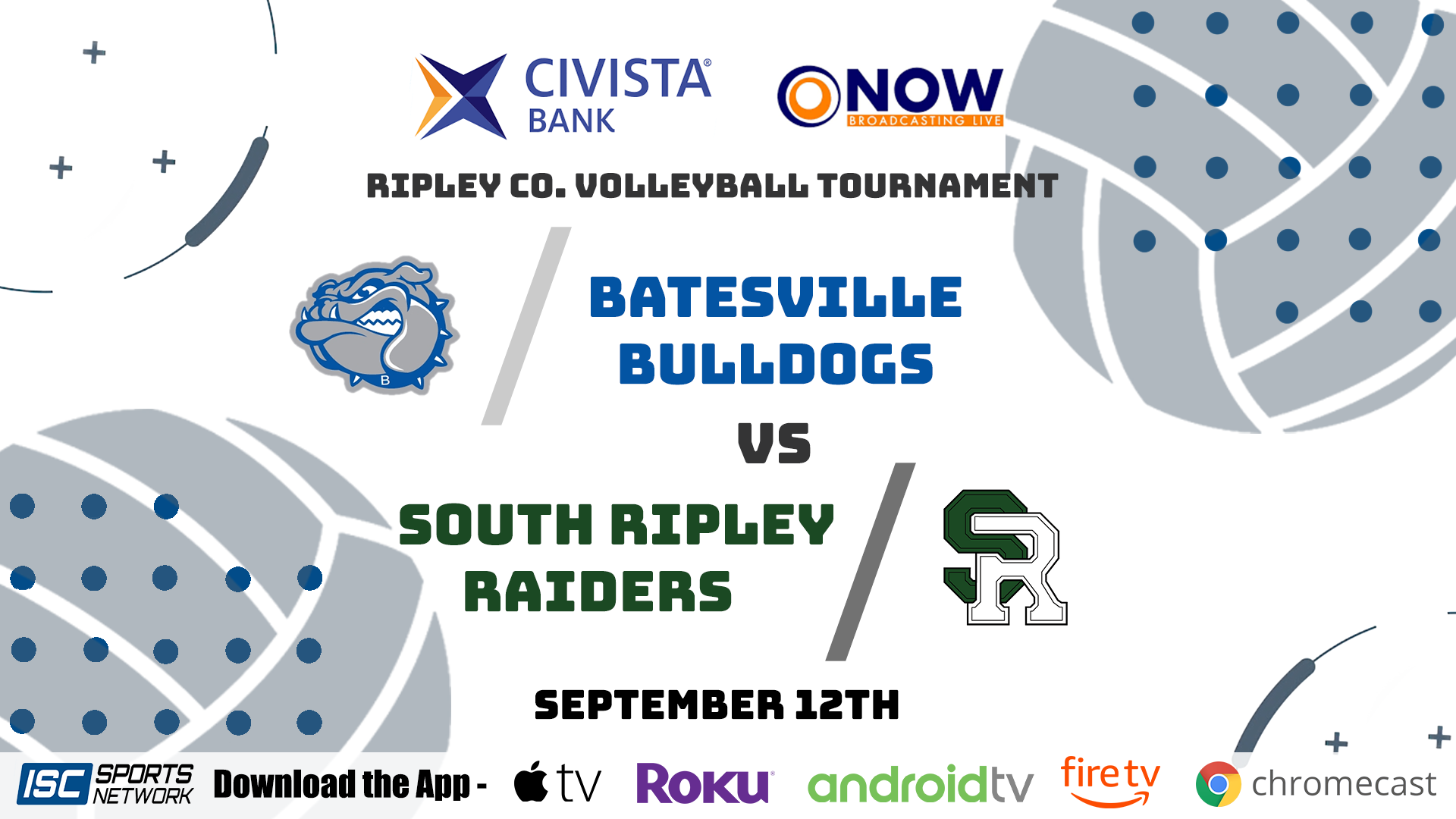 2020 GVB Batesville vs South Ripley 9/12
