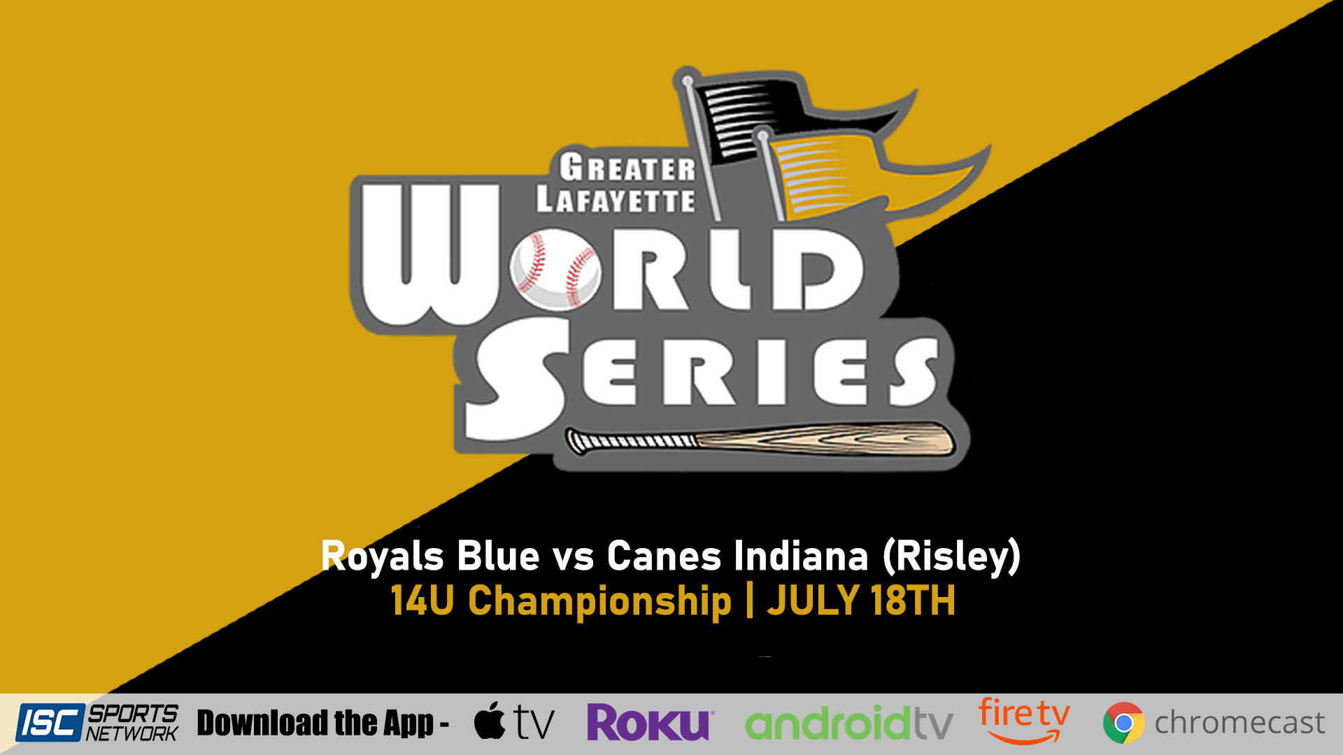 2022 GLWS BSB 14U Championship - Royals Blue vs Canes Indiana (Risley) 7/18