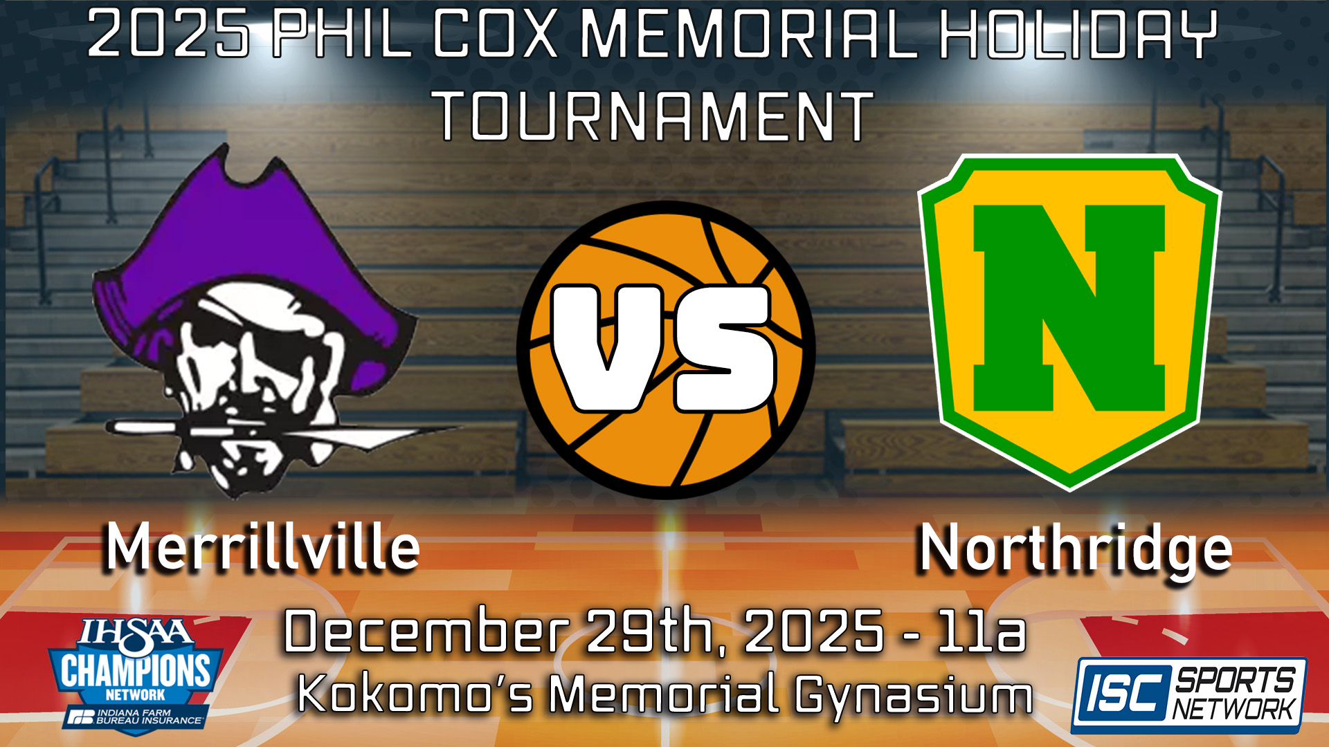 2025 BBB Phil Cox Memorial Holiday Tournament Merrillville vs. Northridge
