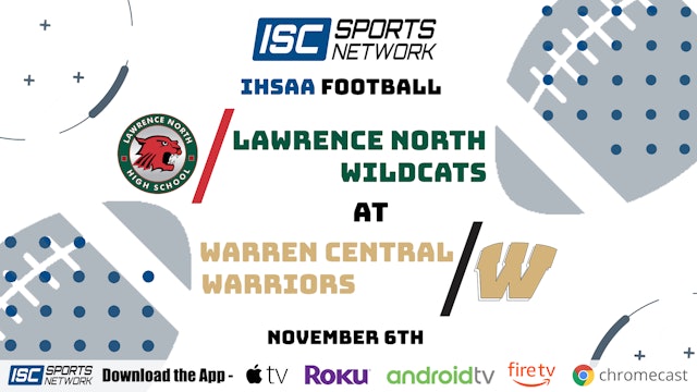 2020 IHSAA FB Lawrence North at Warren Central