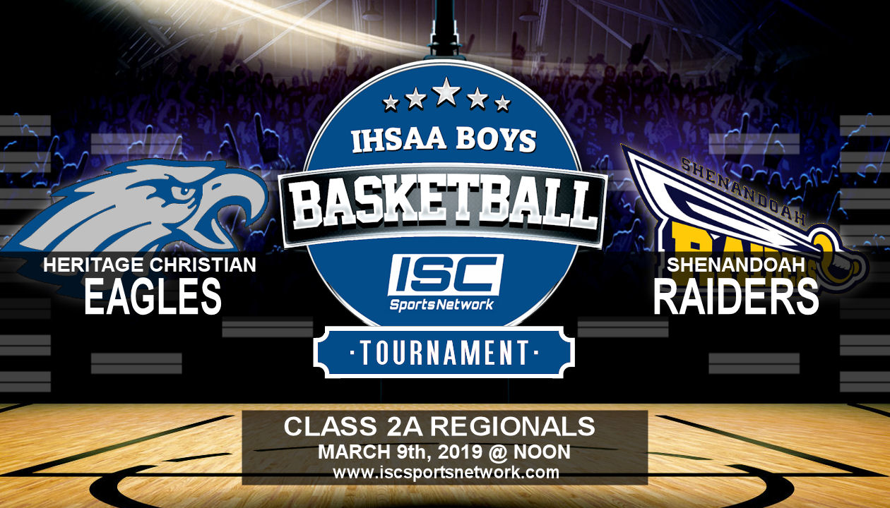 2019 IHSAA BBB Heritage Christian vs Shenandoah