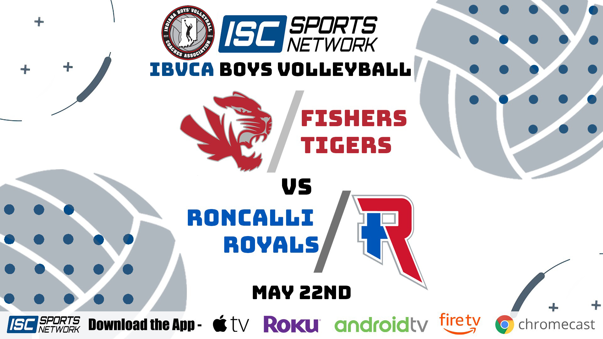 2021 IBVCA BVB Fishers vs Roncalli 5/22