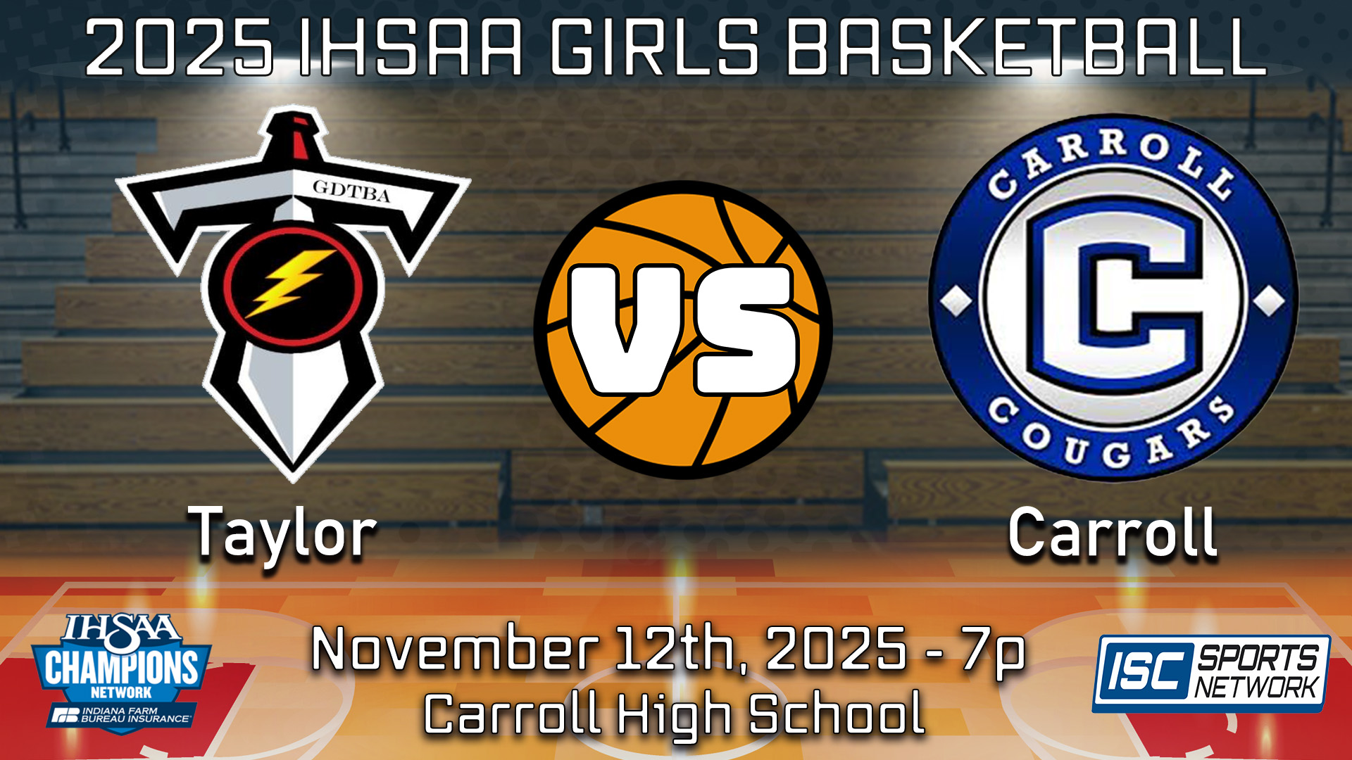 2025 GBB Taylor at Carroll - 11/12