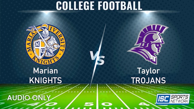 2023 CFB Marian at Taylor 10/28