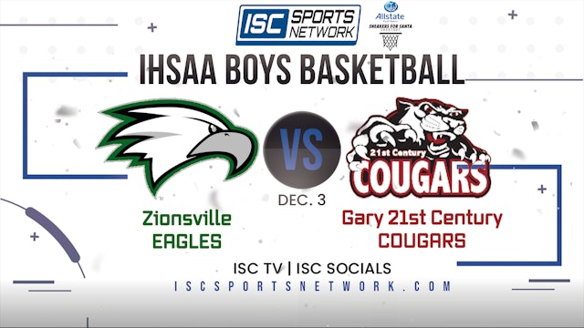 2022 SFS BBB Zionsville vs Gary 21st Century 12/3