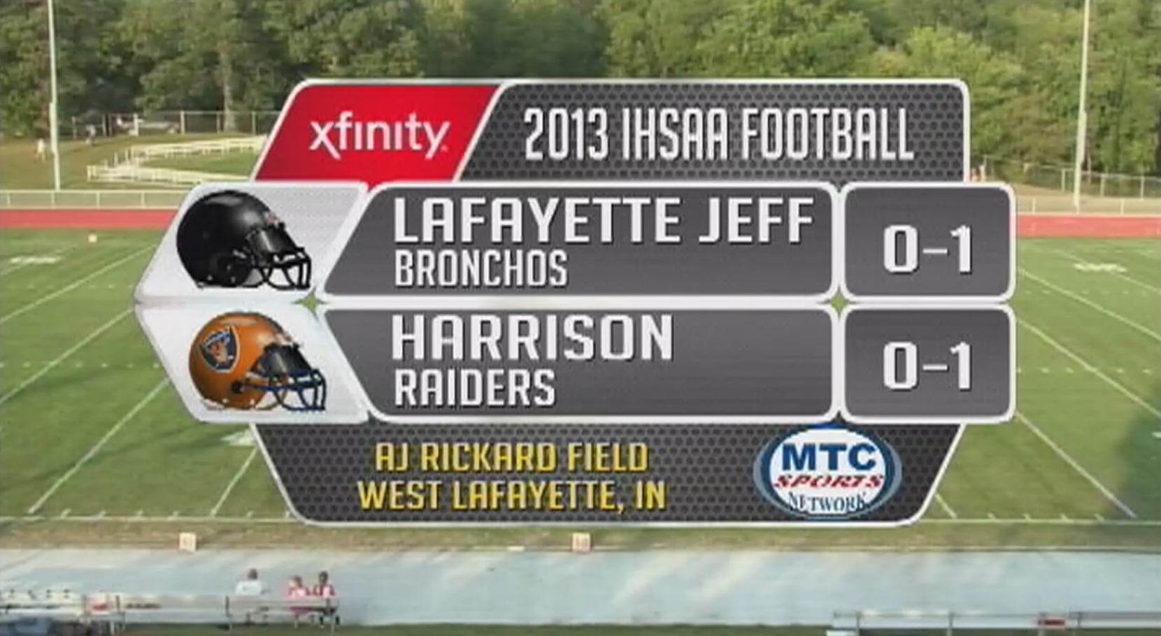 2013 FB Lafayette Jeff at Harrison